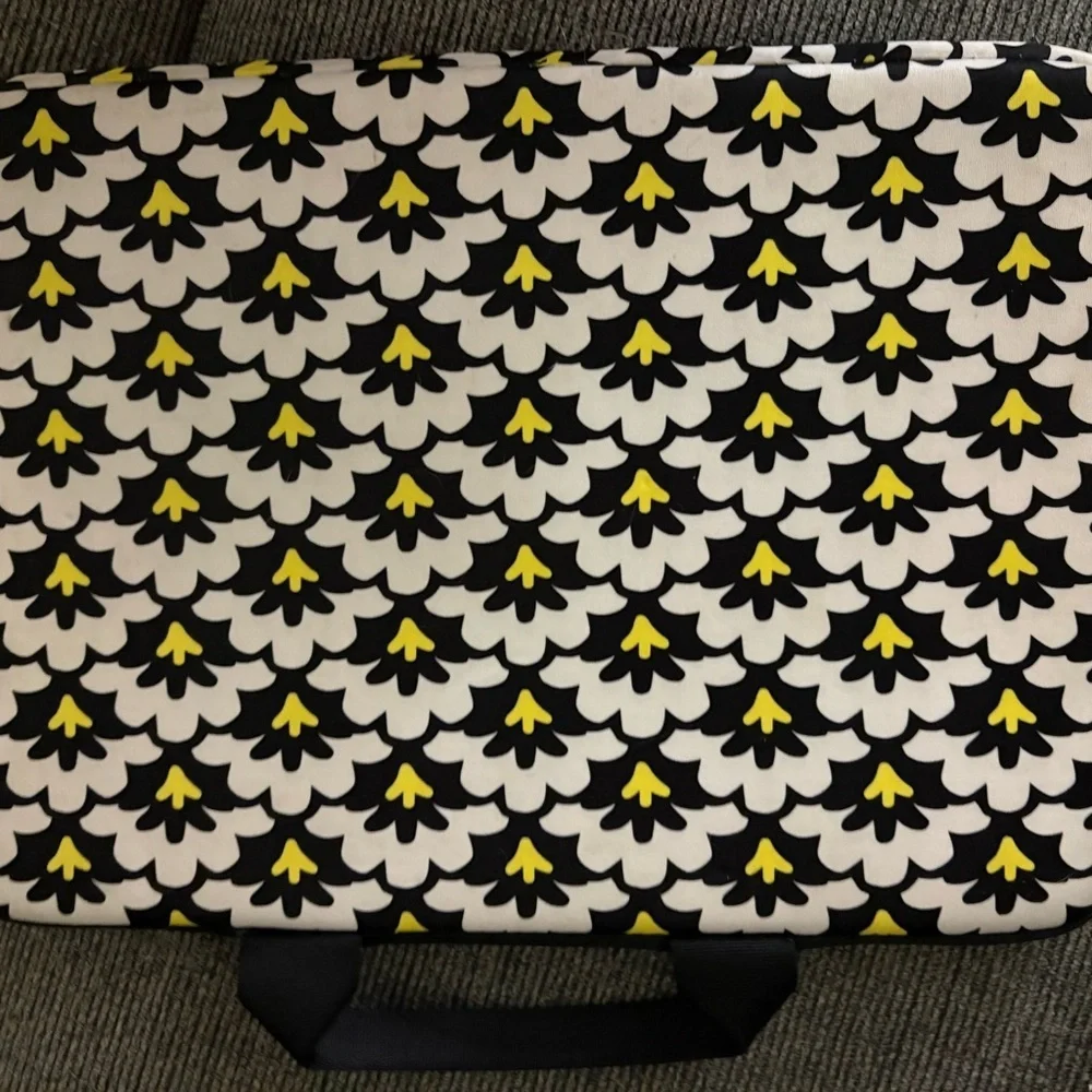 Vera Bradley Fanfare Fans Laptop Bag